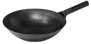 Omcan 47860 - 16" Mandarin Wok Black Iron, Welded Joint
