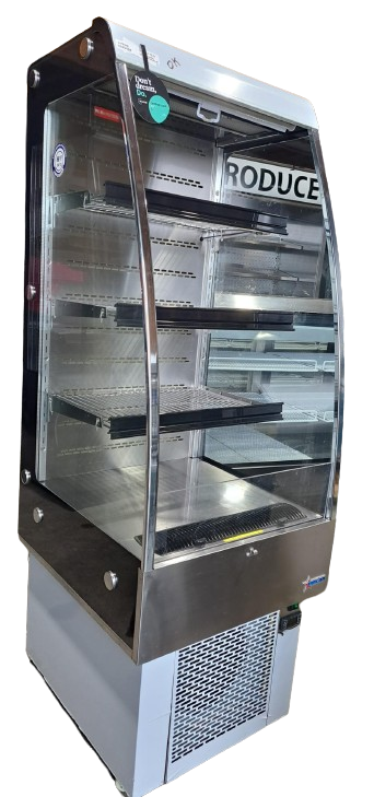 Omcan 27 inch RS-CN-0250 Open Refrigerated Floor Display Case