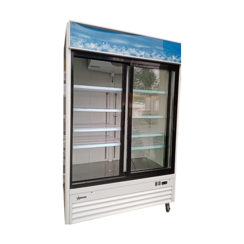 Omcan 50032 Upright Refrigerator - 2 door