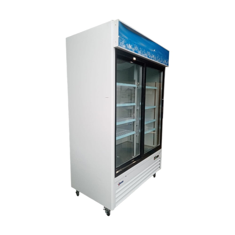 Omcan 50032 Upright Refrigerator - 2 door