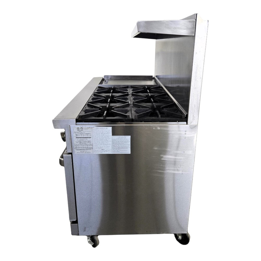 Atosa AGR-6B-24GL Range - 60 Inch - Propane