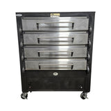 Peerless 2348P Pizza Oven with Casters - Natural Gas