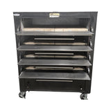 Peerless 2348P Pizza Oven with Casters - Natural Gas