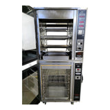 Henny Penny SCR-6 Chicken Rotisserie with Warming Display FORO2080