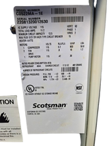 Scotsman C0522MA-1E Ice Cube Machine