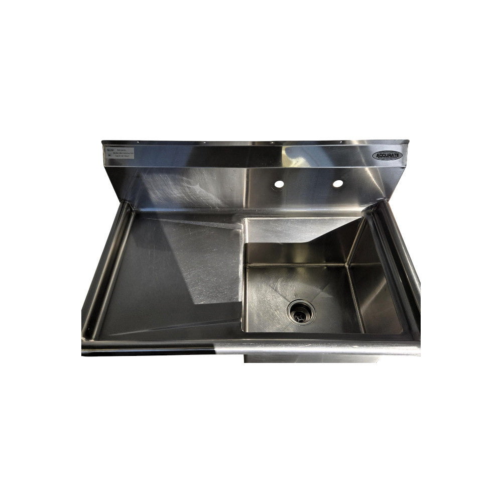 Mix Rice MRSA-1-L Stainless Steel Compartment Sink