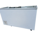 New Air NIF-56-CG 56in Curved Glass Island Freezer