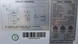New Air NIF-56-CG 56? Curved Glass Island Freezer