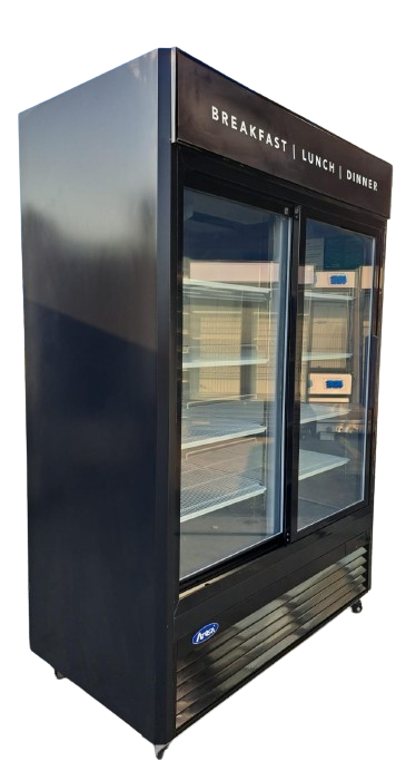 Atosa MCF8727GR Two Sliding Glass Door Refrigerator Merchandiser