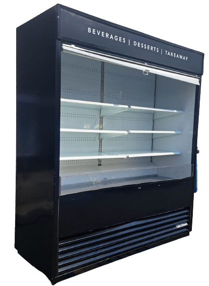 True TAC-72-LD Open-Air Curtain Merchandiser
