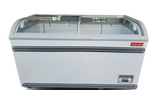 New Air NIF-56-CG 56in Curved Glass Island Freezer