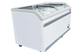 New Air NIF-56-CG 56in Curved Glass Island Freezer