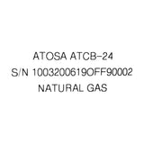 Atosa ATCB-24 Countertop Charbroiler - Natural Gas