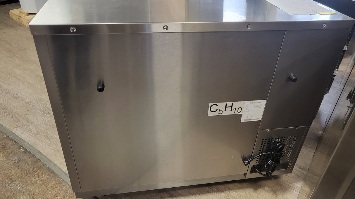 Atosa MBB48GGR 48 Glass Two Door Back Bar Refrigerator