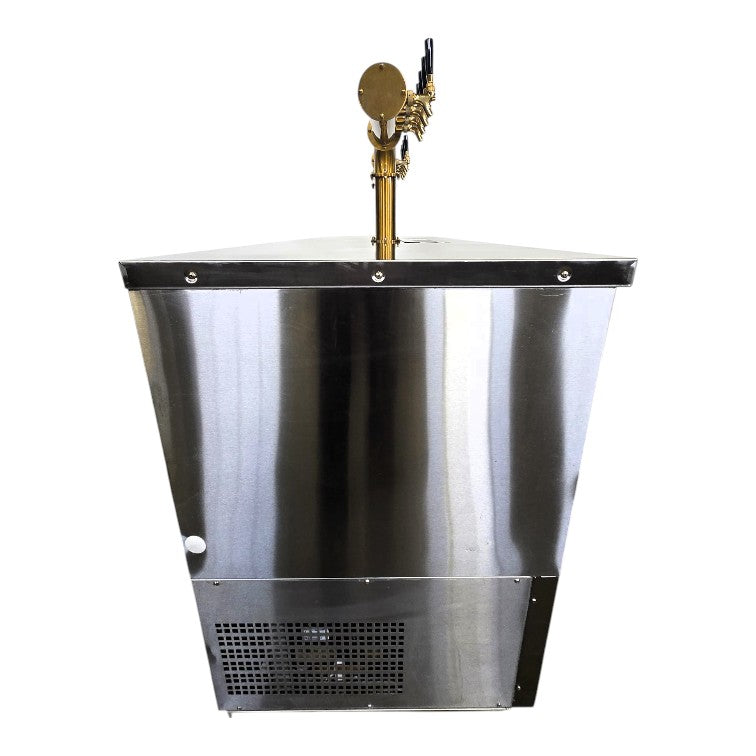 Atosa MKC90GR Keg Cooler with 2 Quad Tap Towers