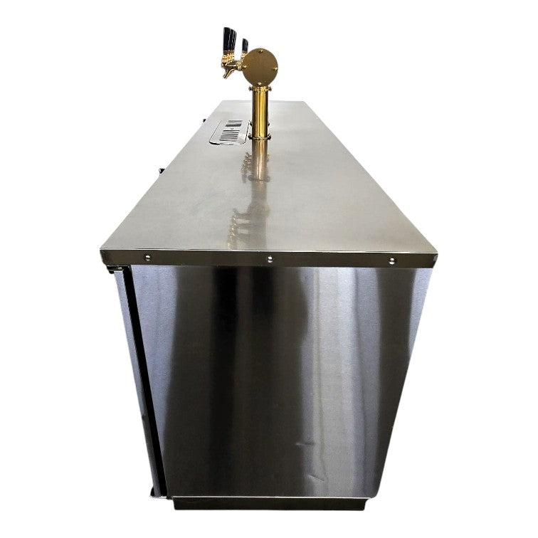 Atosa MKC90GR Keg Cooler with 2 Quad Tap Towers