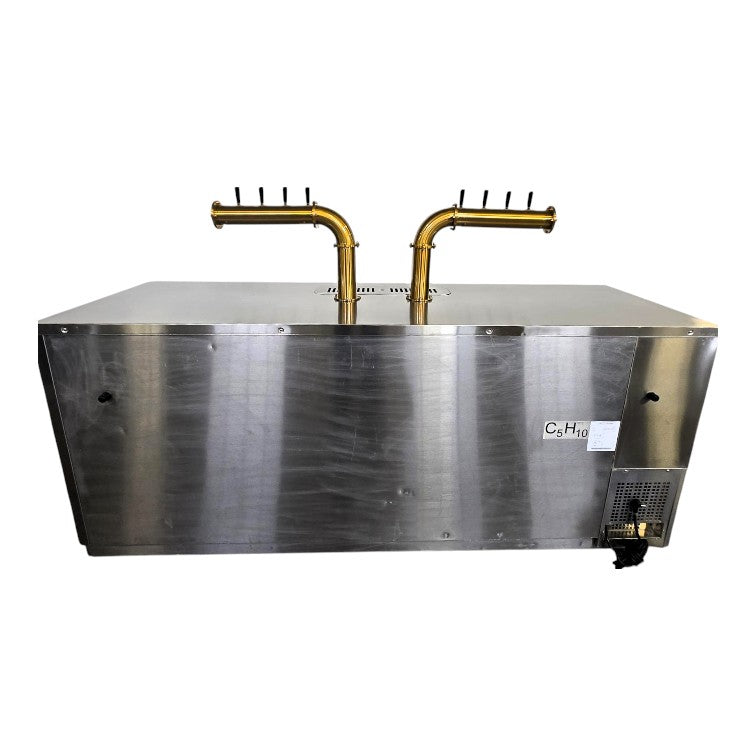 Atosa MKC90GR Keg Cooler with 2 Quad Tap Towers