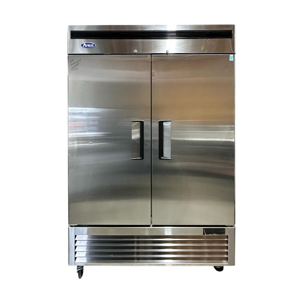 Atosa MBF8507GR Reach-In Two-Section Refrigerator