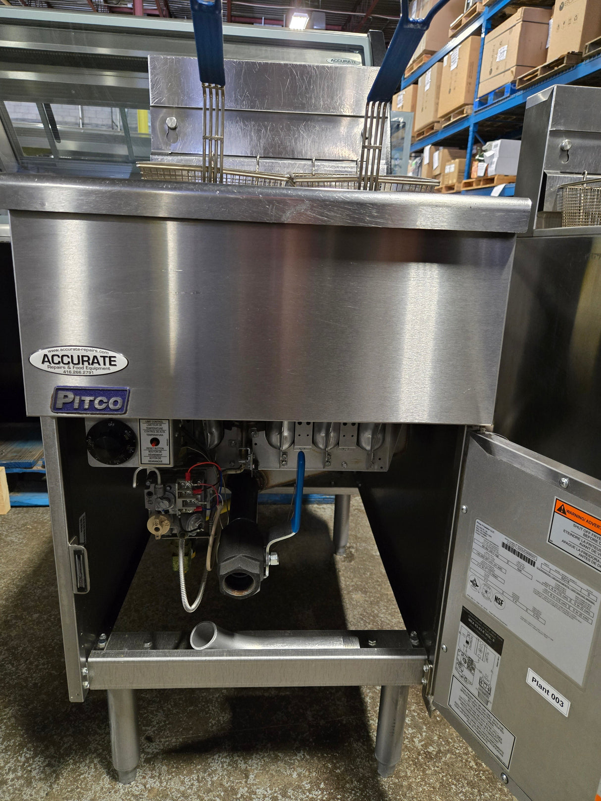 Pitco Natural Gas Floor Fryer SG18-S