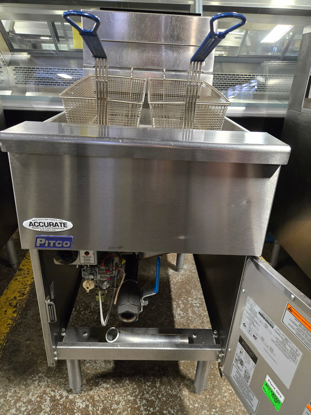 Pitco Natural Gas Floor Fryer SG18-S
