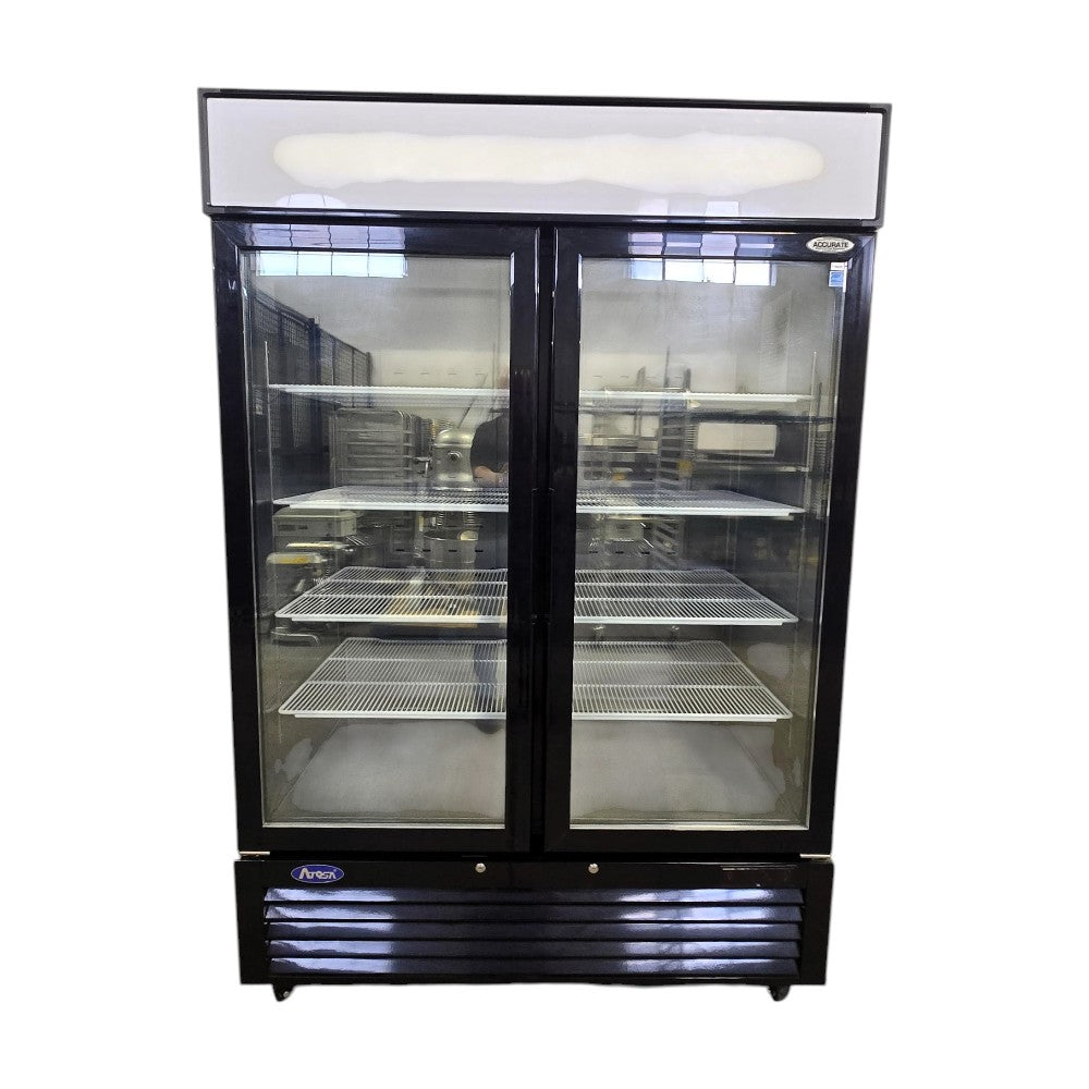Atosa MCF8721ES Reach-in Freezer - 2 Glass Door - 54 in