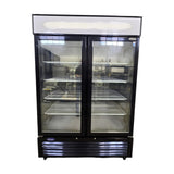 Atosa MCF8721ES Reach-in Freezer - 2 Glass Door - 54 in