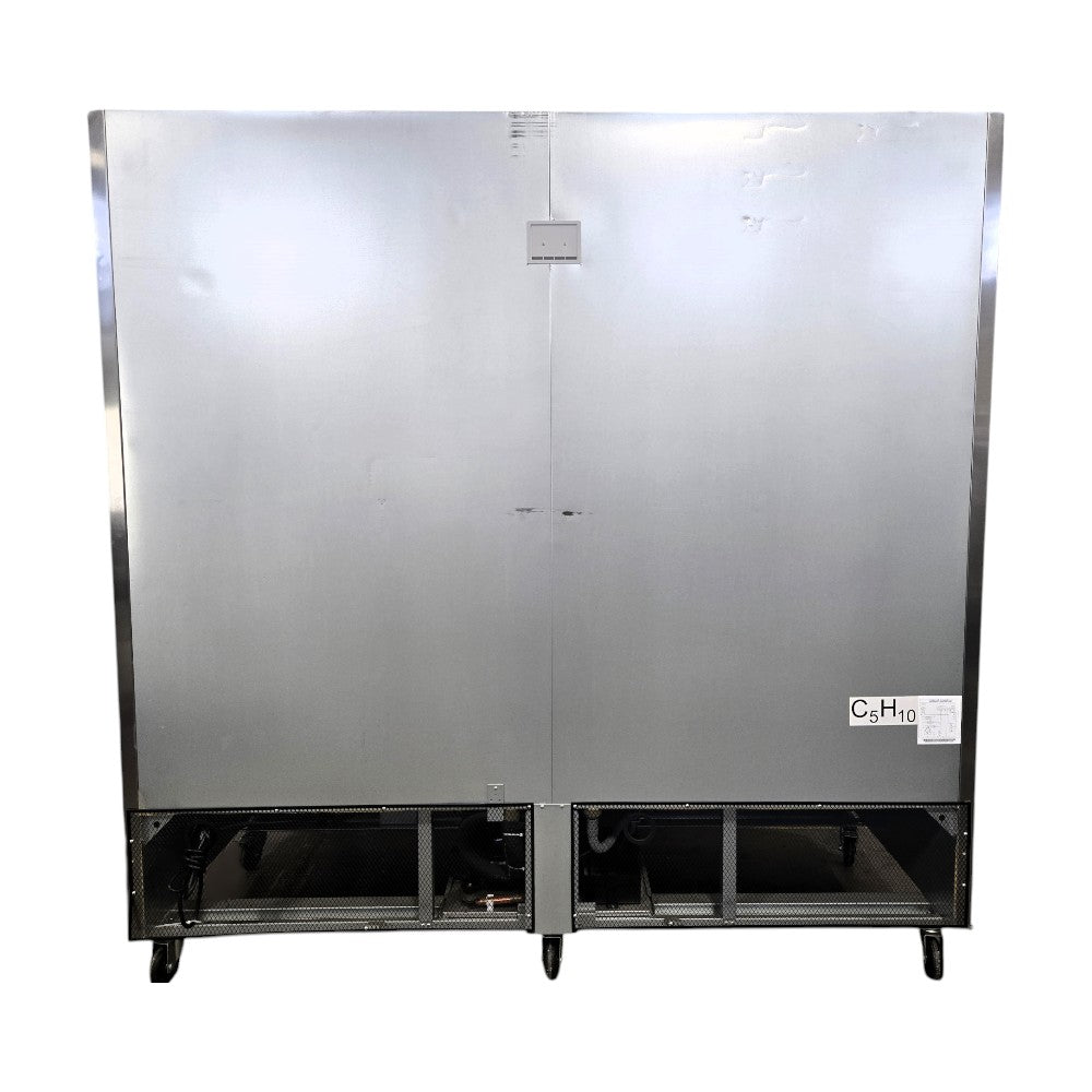 Atosa MBF8508GR Reach-in Refrigerator - 82in  - 3 Solid Door