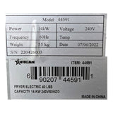 Omcan 44591 Electric Fryer
