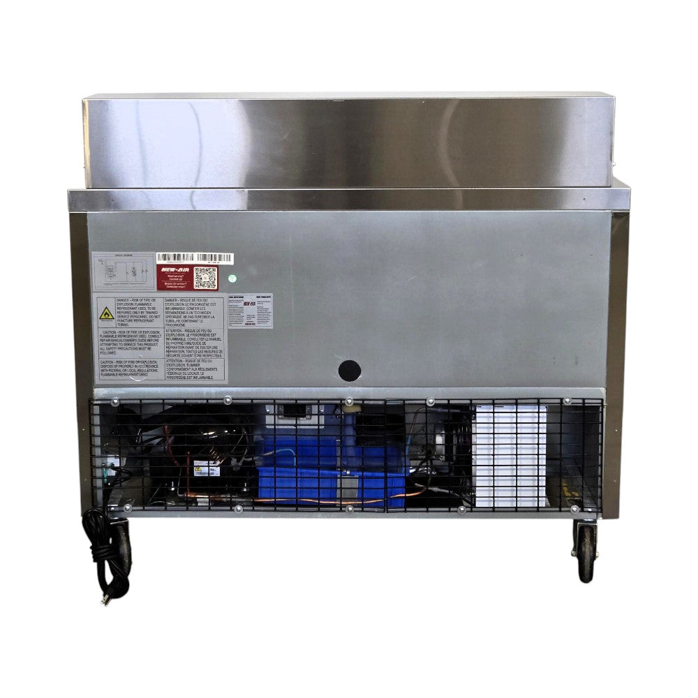 New Air NPT-048-SA Refrigerated Prep Table - 48 inch