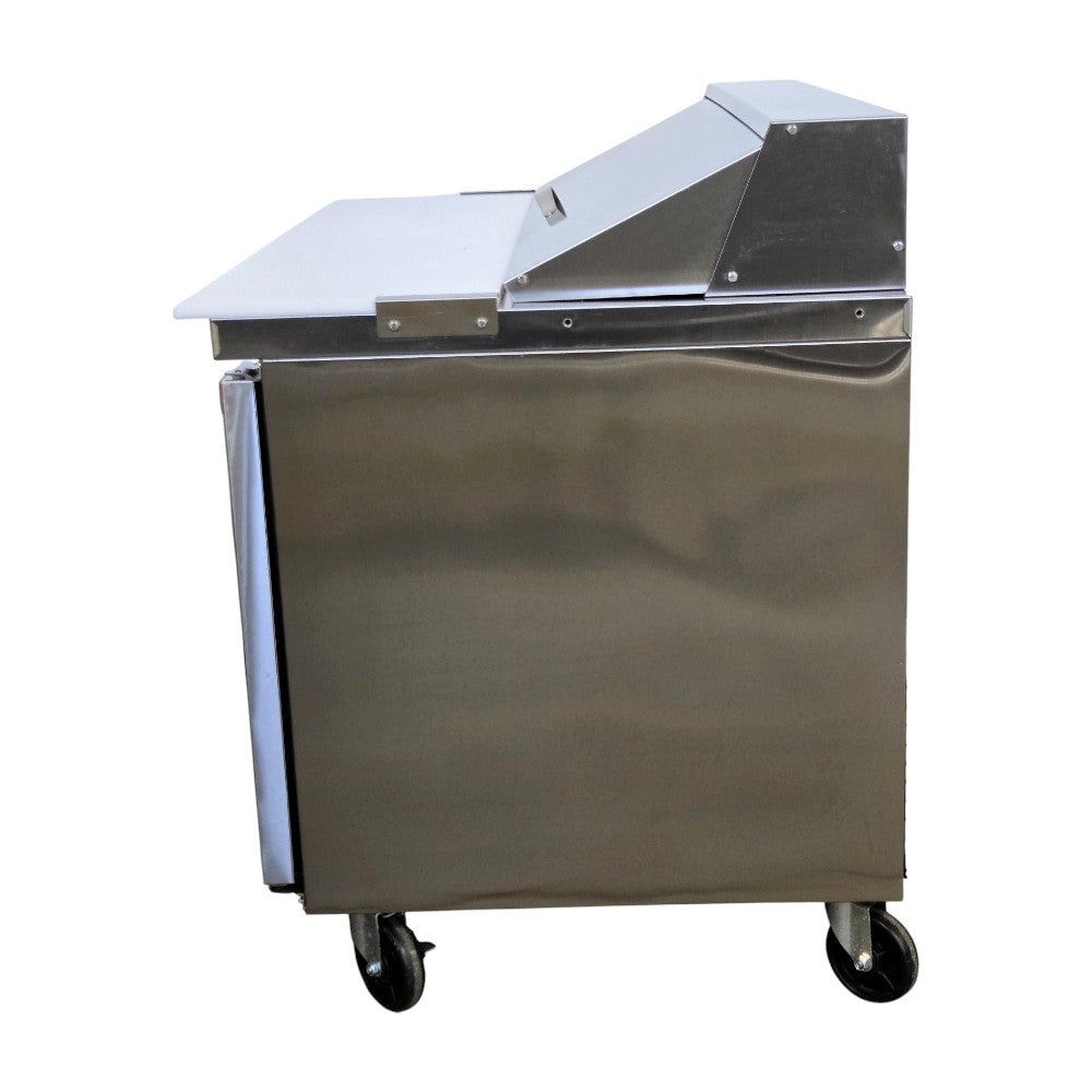 New Air NPT-048-SA Refrigerated Prep Table - 48 inch