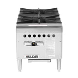 Vulcan VCRH Series 12" Two Burner 50,000 BTU Gas Hot Plate - VCRH12