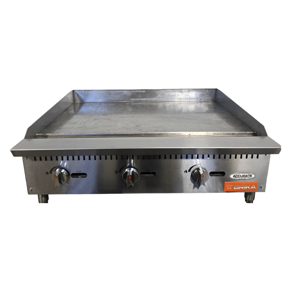 Brika BMG-36 Manual Griddle - Natural Gas