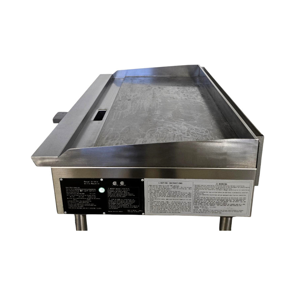 Brika BMG-36 Manual Griddle - Natural Gas