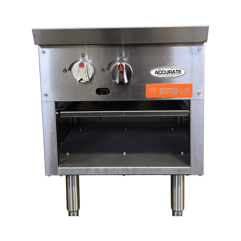 Brika BSP-18 Stock Pot Range - Natural Gas