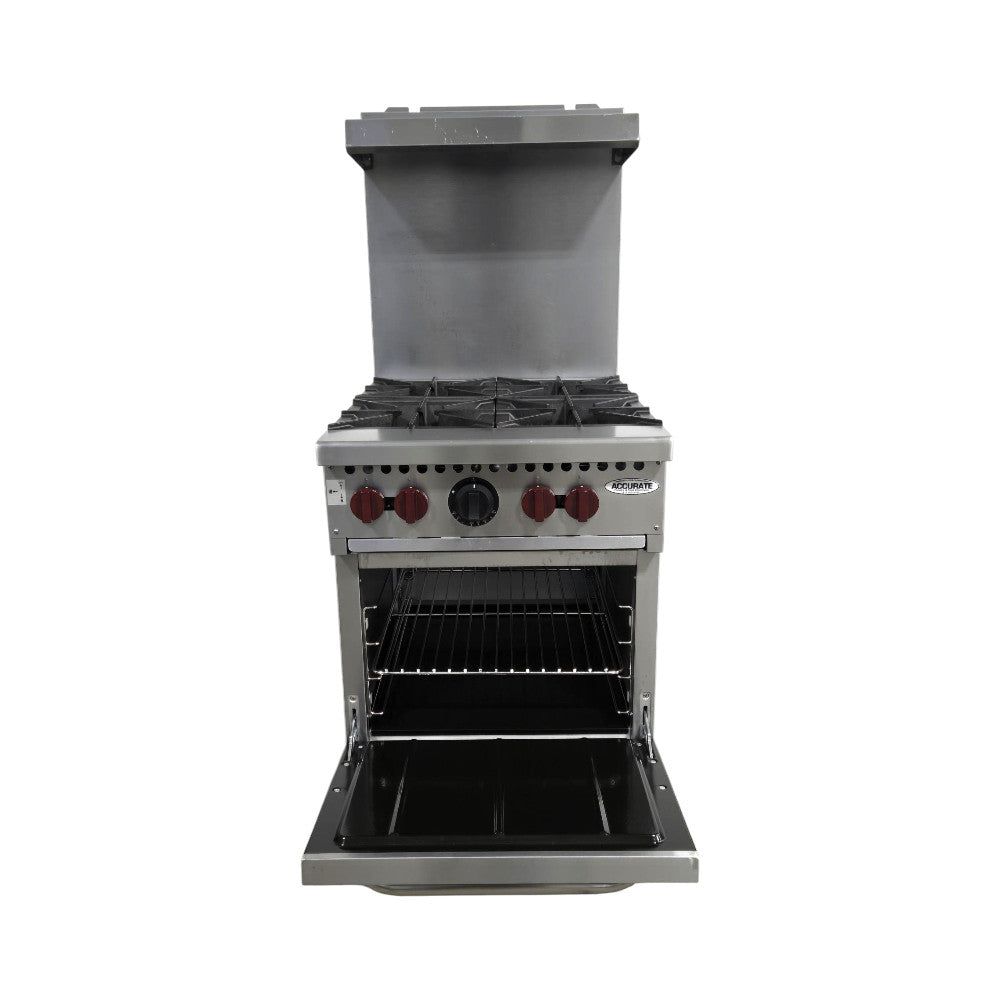 Vulcan SX-24 4 Burner Range with Standard Oven - Natural Gas