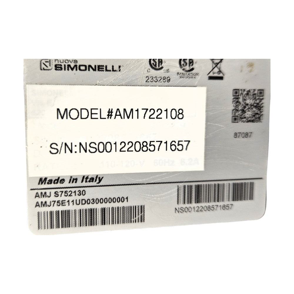 Nuova Simonelli AMJS752130 Coffee Grinder