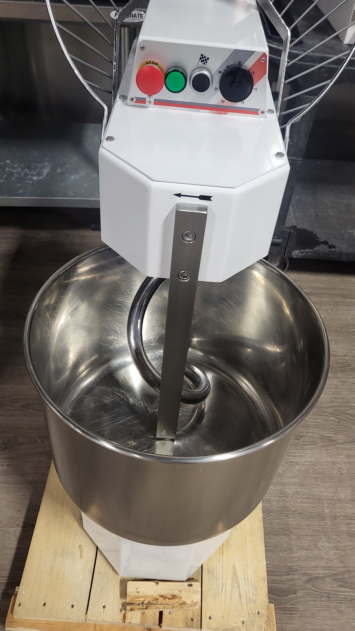 Omcan SP30 Spiral Dough Mixer