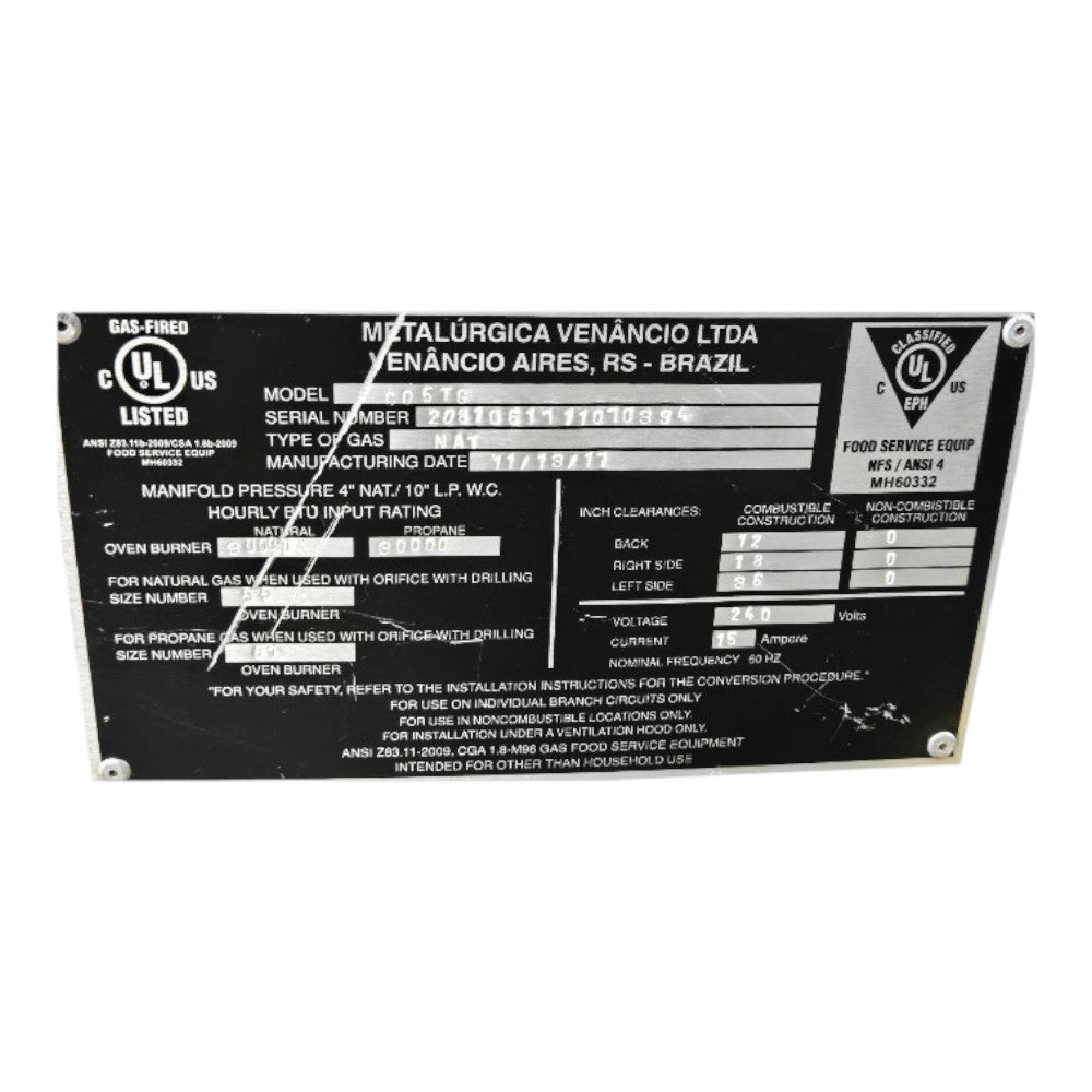 BakeMax BACO5T Series Convection Oven with Steam