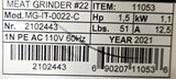 Omcan MG-IT-0022-C Meat Grinder