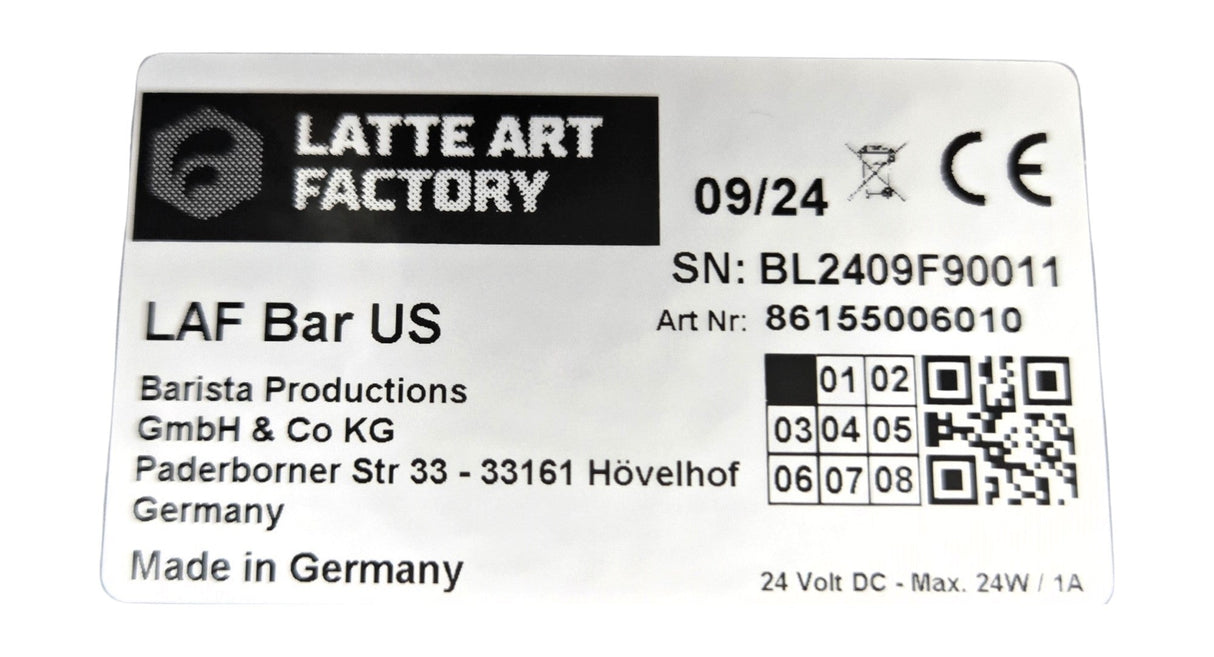 Latte Art Factory BPRO Latte Art Factory Bar Pro