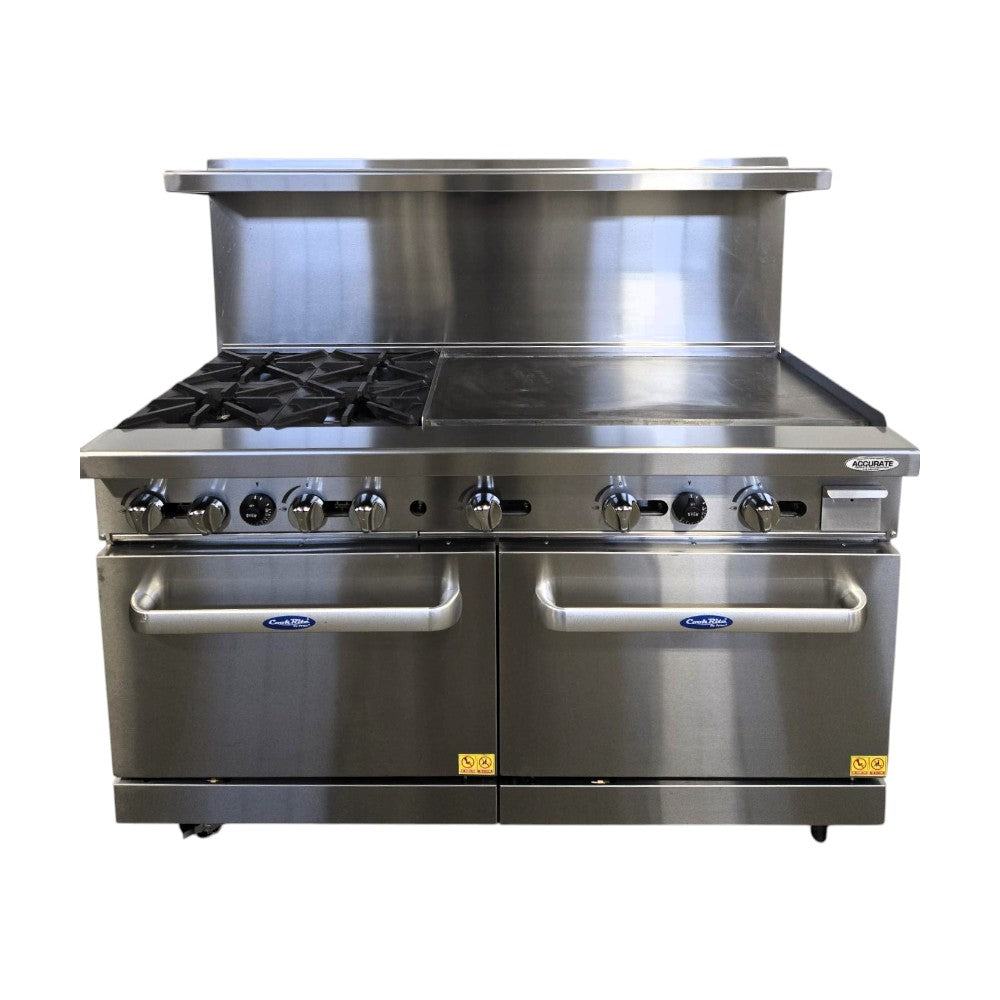 Atosa AGR-4B36GR 4 Burner Range and Griddle