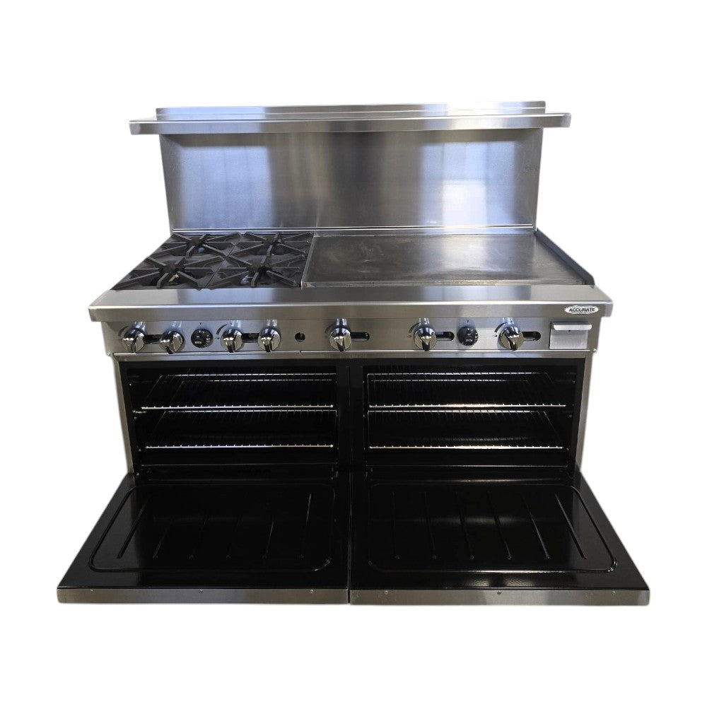 Atosa AGR-4B36GR 4 Burner Range and Griddle