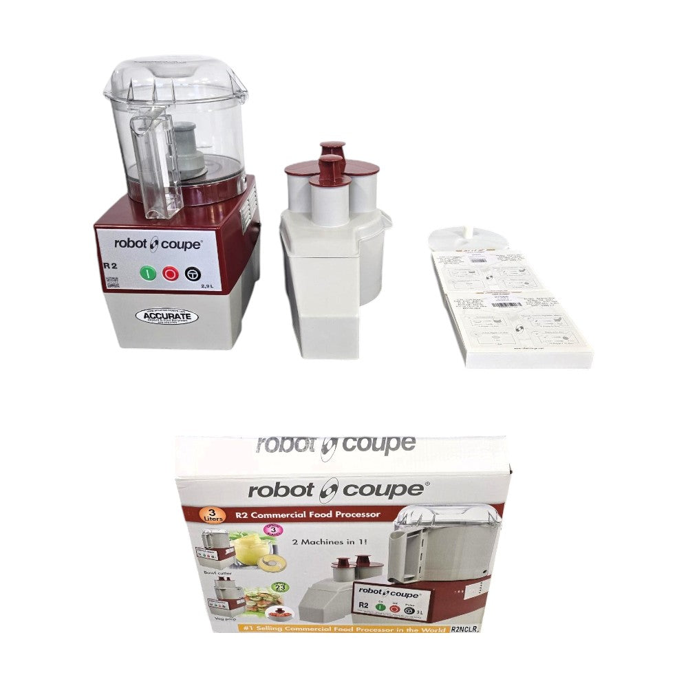 Robot Coupe R2NCLR Food Processor - Never Used