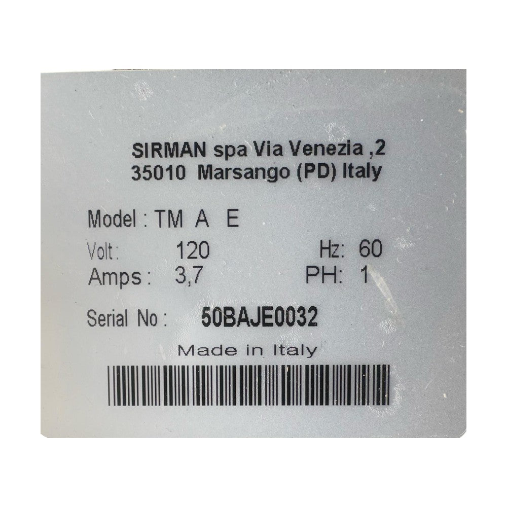 Sirman TMAE Vegetable Cutter / Processor