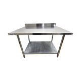 Nella 22088 Work Table with Backspash - 48 X 30