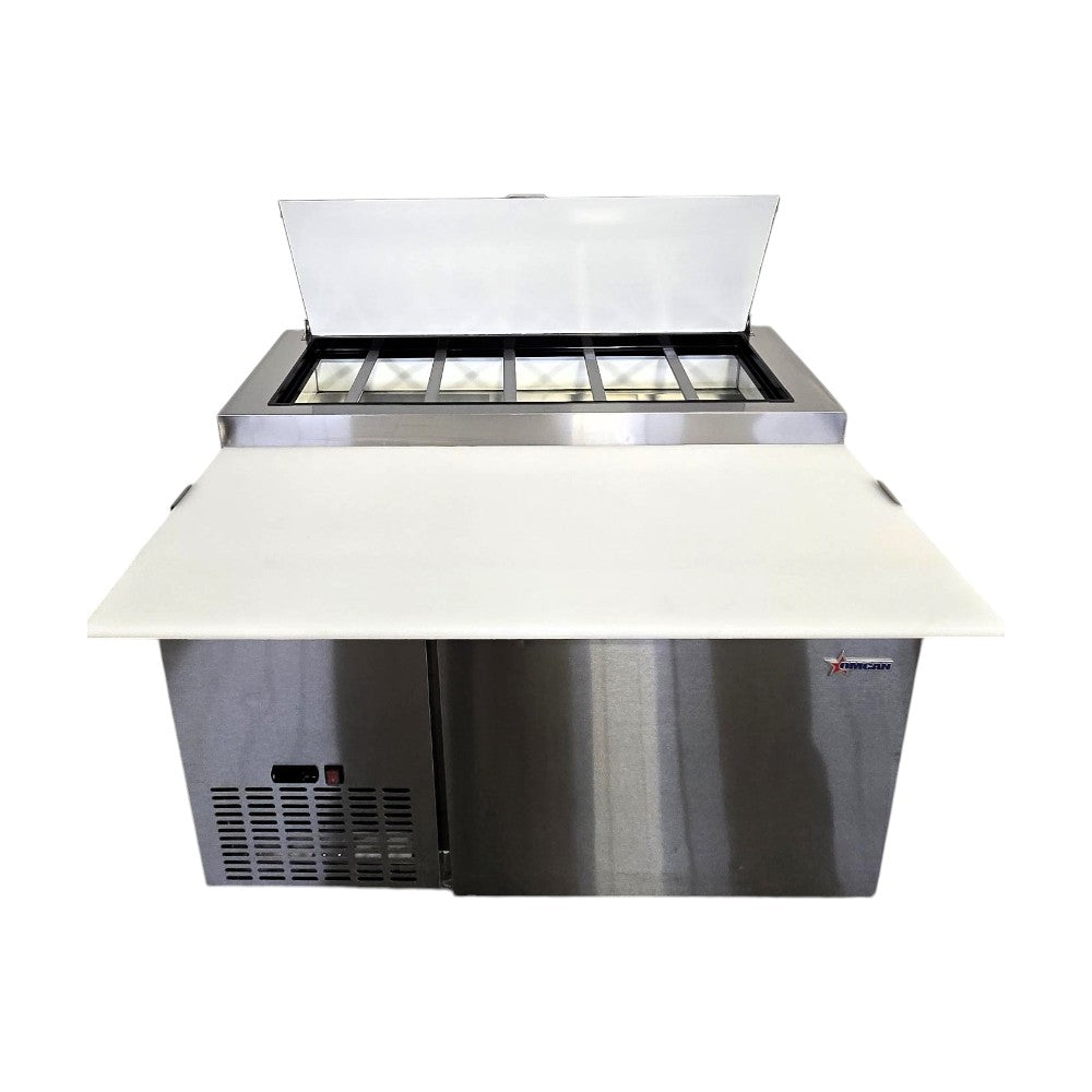 Omcan PICLI-HC Refrigerated Prep Table - Single Solid Door