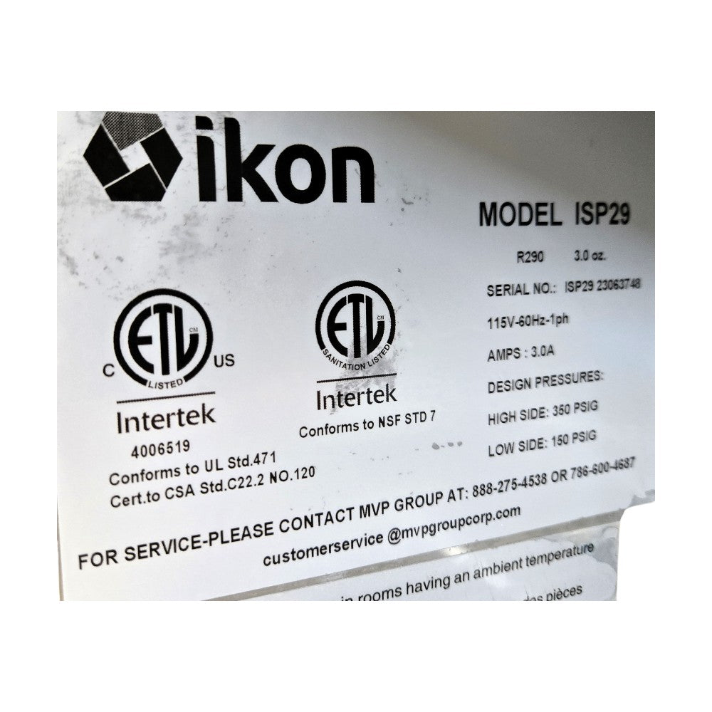 Ikon ISP29M Refrigerated Prep Table