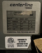 Centerline HMM20 Planetary Mixer - 20 Quart - Top Lid Dent