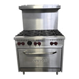 Vulcan SX36 6 Burner Range - Propane