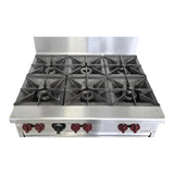 Vulcan SX36 6 Burner Range - Propane